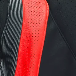 AUDAX D-ZIP - TUTA MOTO INTERA IN PELLE PERFORATA UOMO