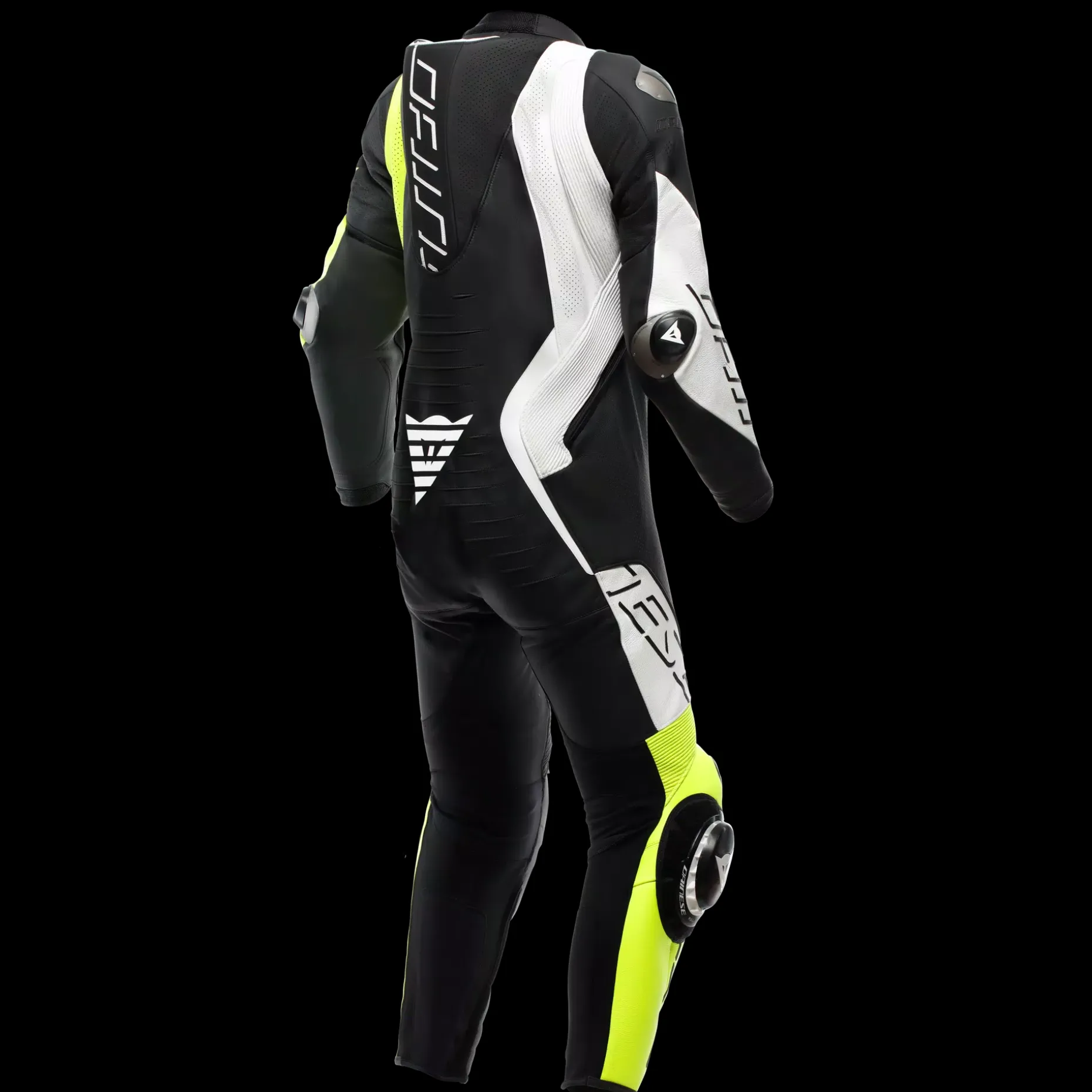 AUDAX D-ZIP - TUTA MOTO INTERA IN PELLE PERFORATA UOMO