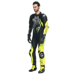 AUDAX D-ZIP - TUTA MOTO INTERA IN PELLE PERFORATA UOMO