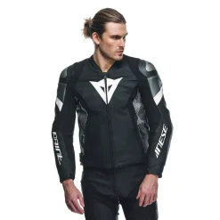 AVRO 5 - GIACCA MOTO IN PELLE UOMO