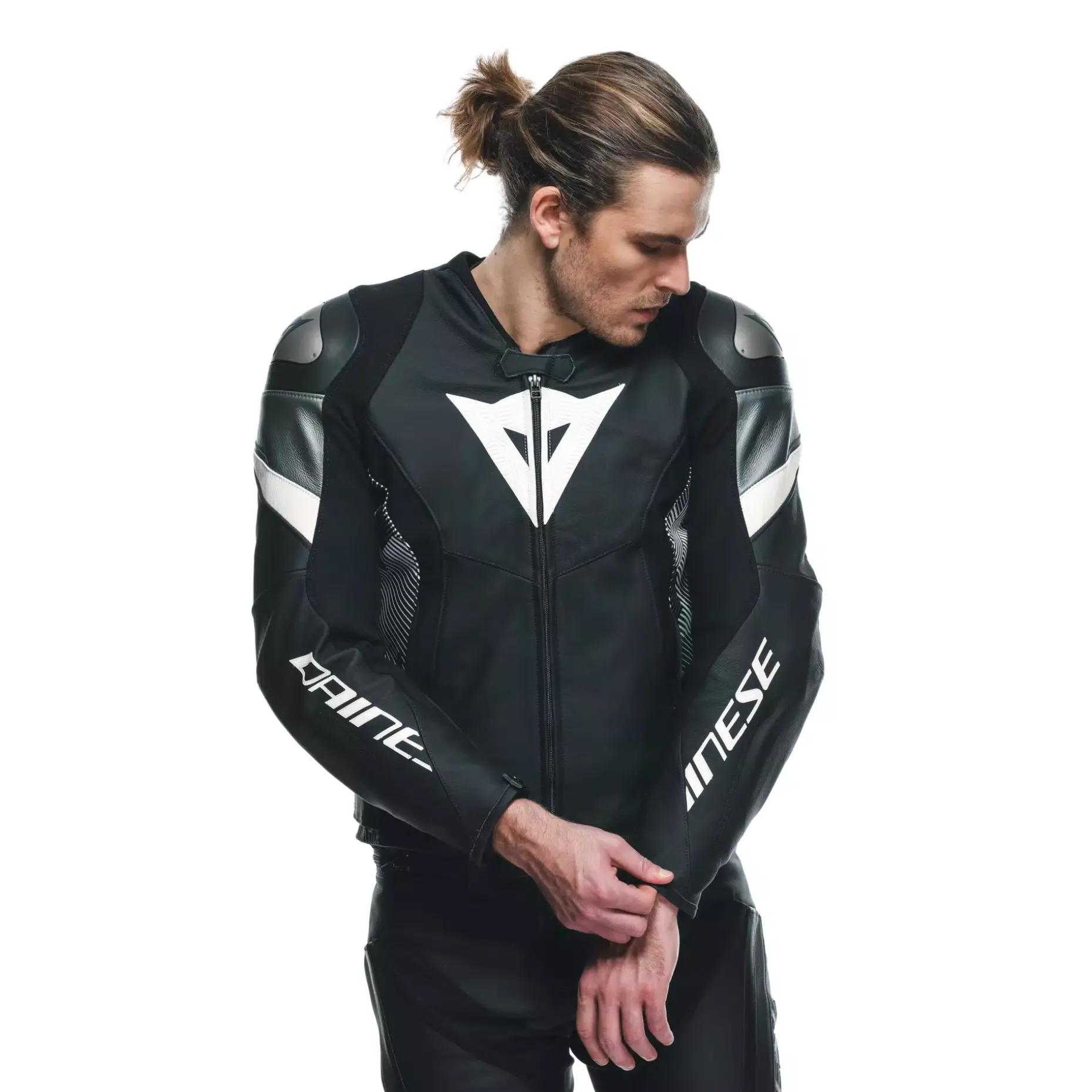 AVRO 5 - GIACCA MOTO IN PELLE UOMO