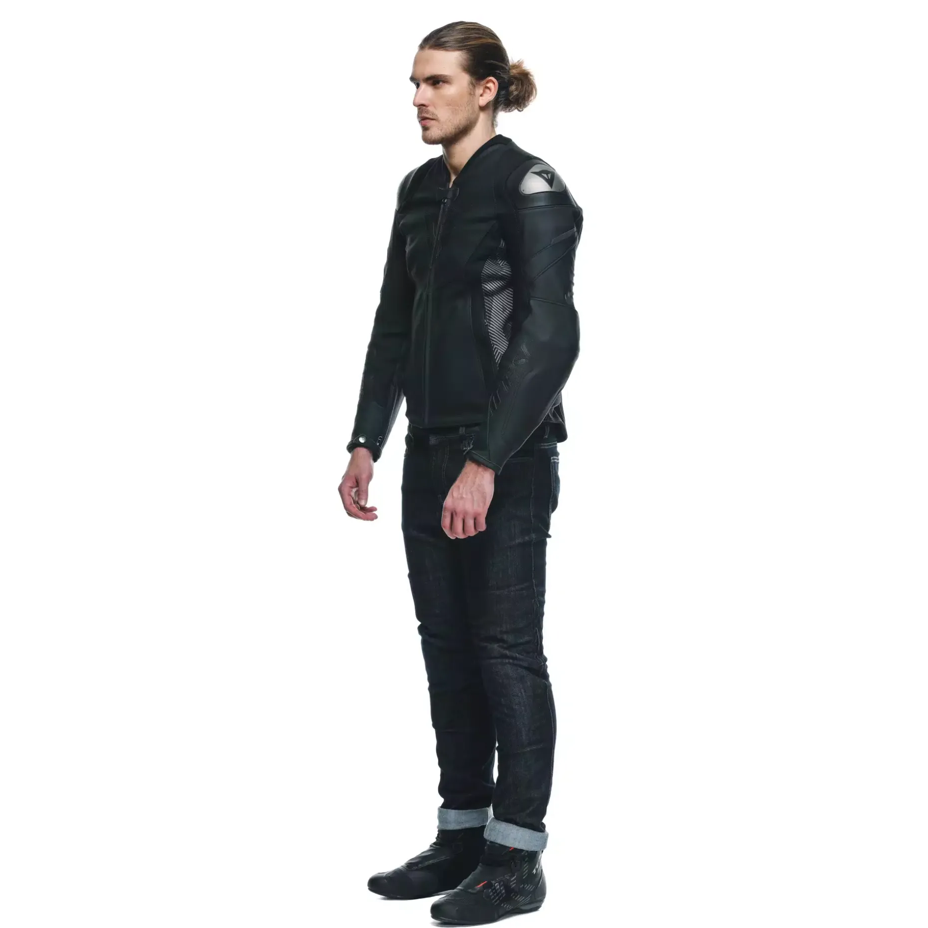 AVRO 5 - GIACCA MOTO IN PELLE UOMO