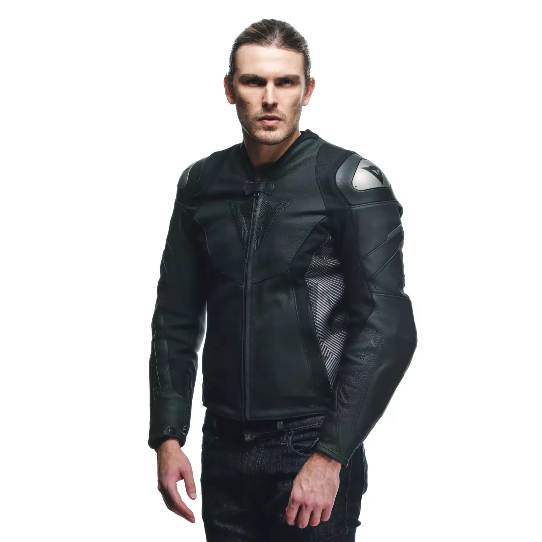 AVRO 5 - GIACCA MOTO IN PELLE UOMO