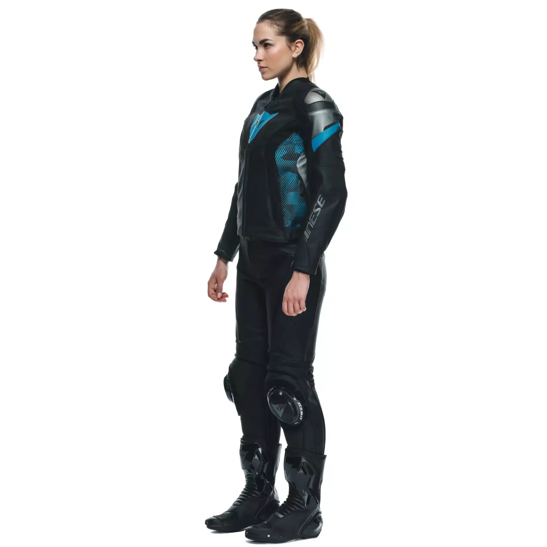 AVRO 5 - GIACCA MOTO IN PELLE DONNA