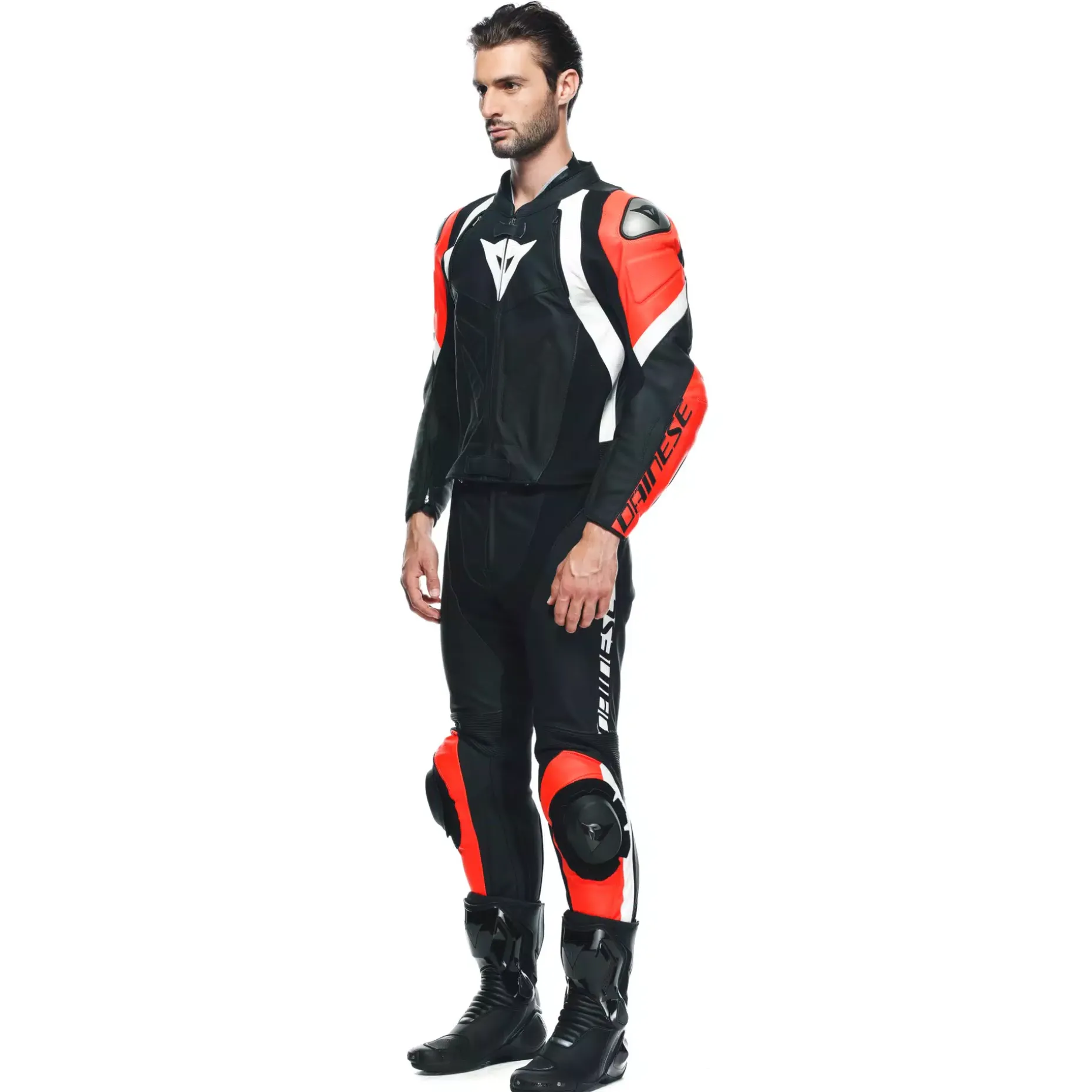AVRO 4 - TUTA MOTO DIVISIBILE IN PELLE UOMO