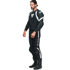 AVRO 4 - TUTA MOTO DIVISIBILE CONFORMATA IN PELLE UOMO