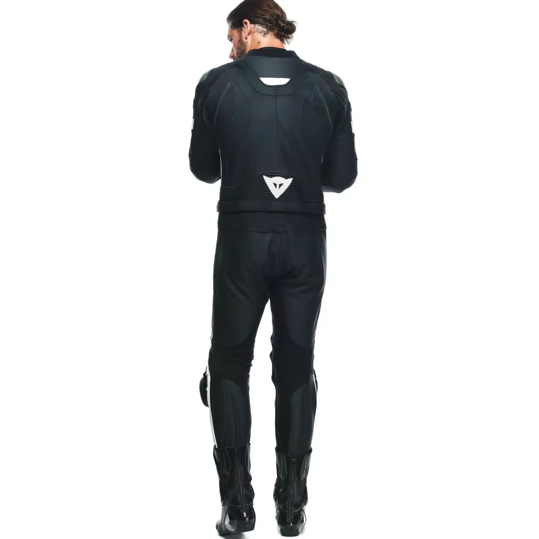 AVRO 4 - TUTA MOTO DIVISIBILE CONFORMATA IN PELLE UOMO
