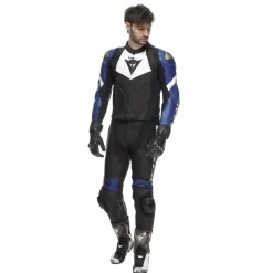 AVRO 4 - TUTA MOTO DIVISIBILE IN PELLE UOMO