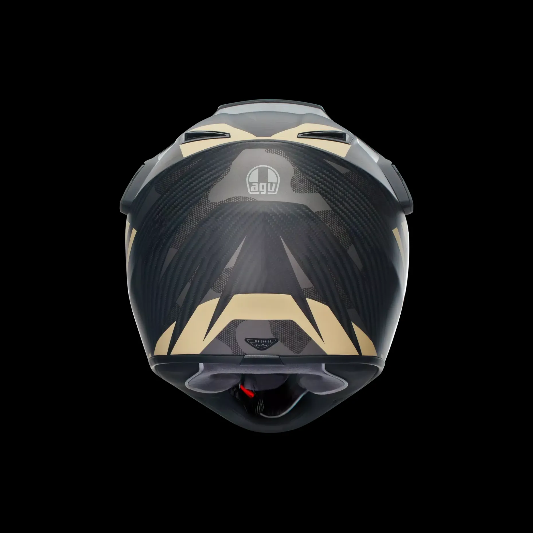 AX9 STEPPA MATT CARBON/GREY/SAND - CASCO MOTO INTEGRALE E2206