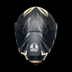 AX9 STEPPA MATT CARBON/GREY/SAND - CASCO MOTO INTEGRALE E2206