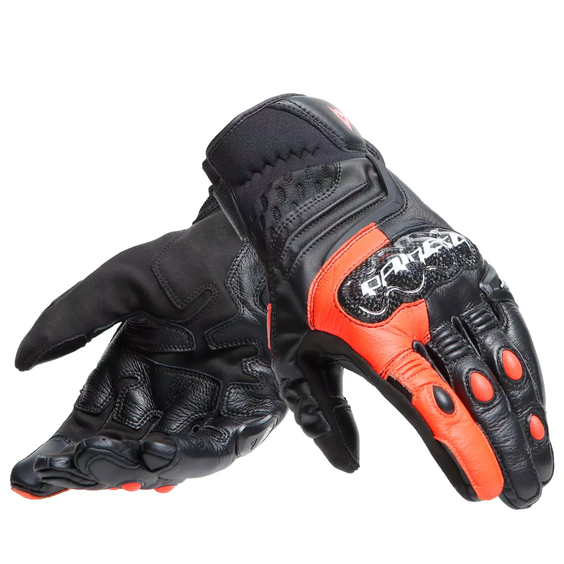 CARBON 4 - GUANTI MOTO CORTI IN PELLE UOMO