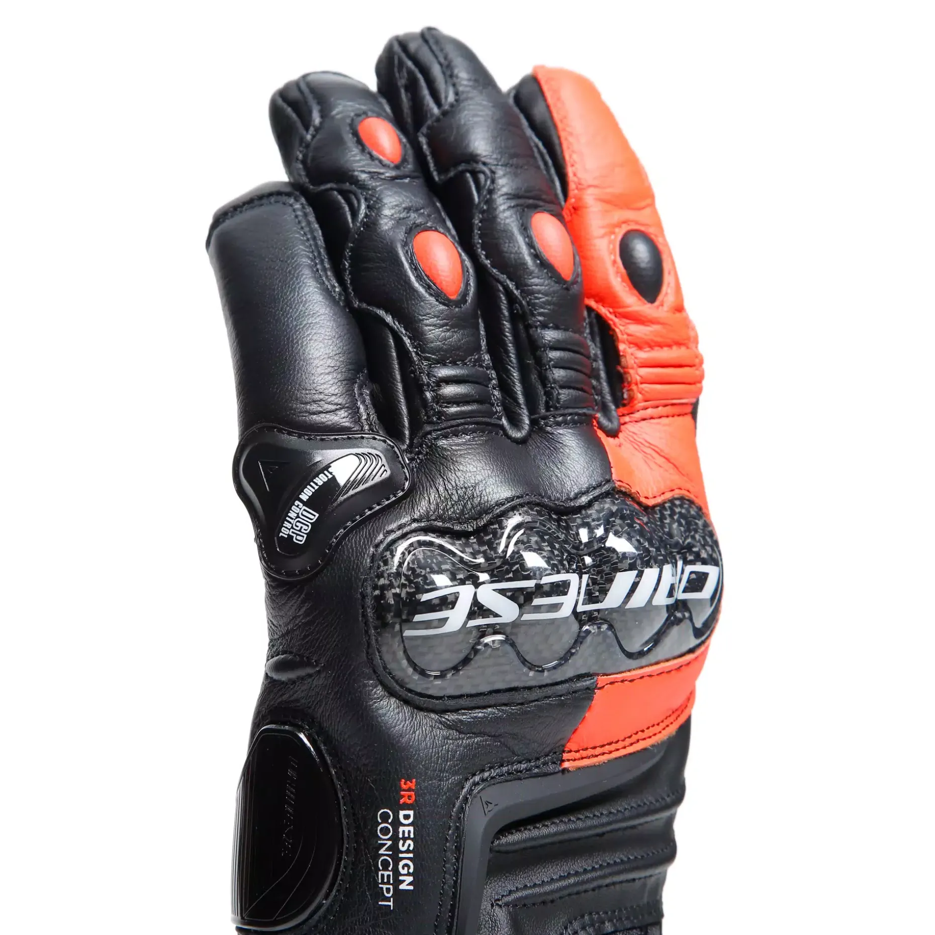 CARBON 4 - GUANTI MOTO CORTI IN PELLE UOMO