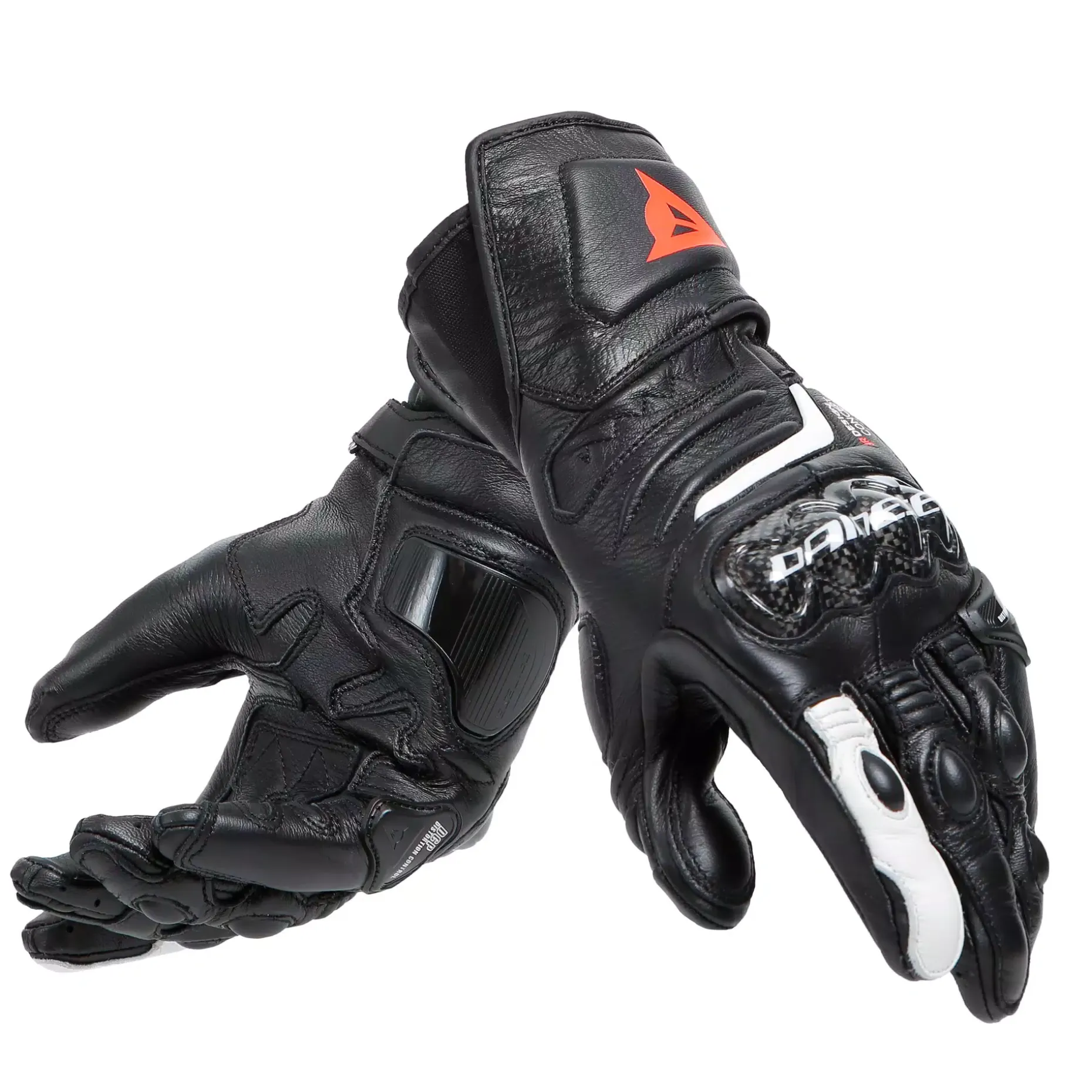 CARBON 4 - GUANTI MOTO LUNGHI IN PELLE DONNA