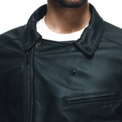 CHIODO - GIACCA MOTO IN PELLE UOMO