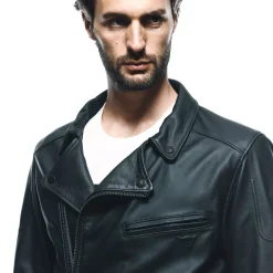 CHIODO - GIACCA MOTO IN PELLE UOMO