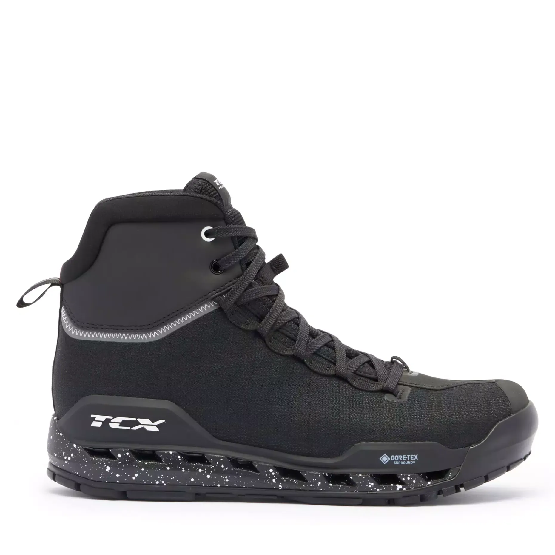 CLIMATREK SURROUND GTX STIVALETTI MOTO TOURING IMPERMEABILI UOMO - NERO/BIANCO