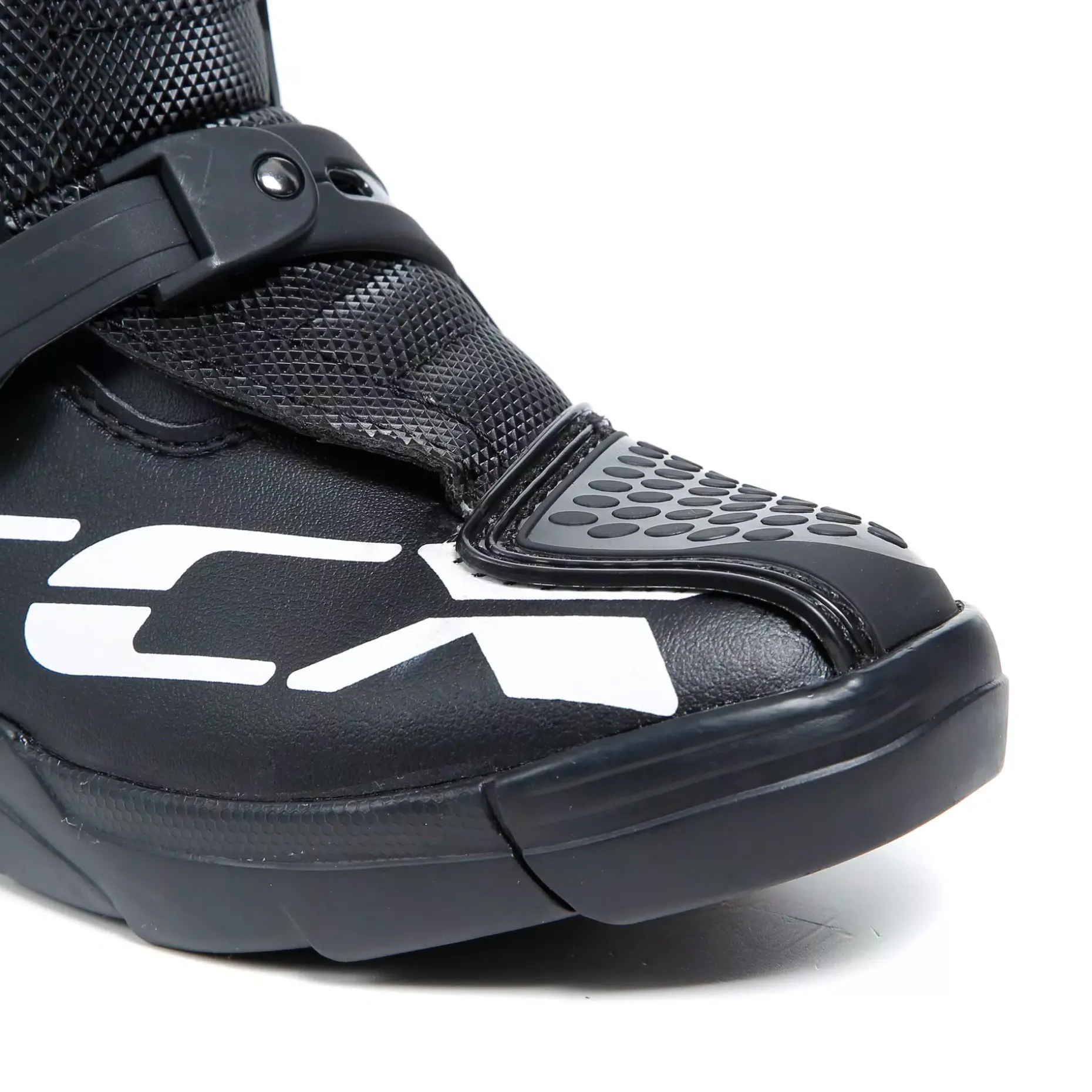 COMP KID STIVALI MOTO OFFROAD BAMBINO - NERO/NERO/BIANCO
