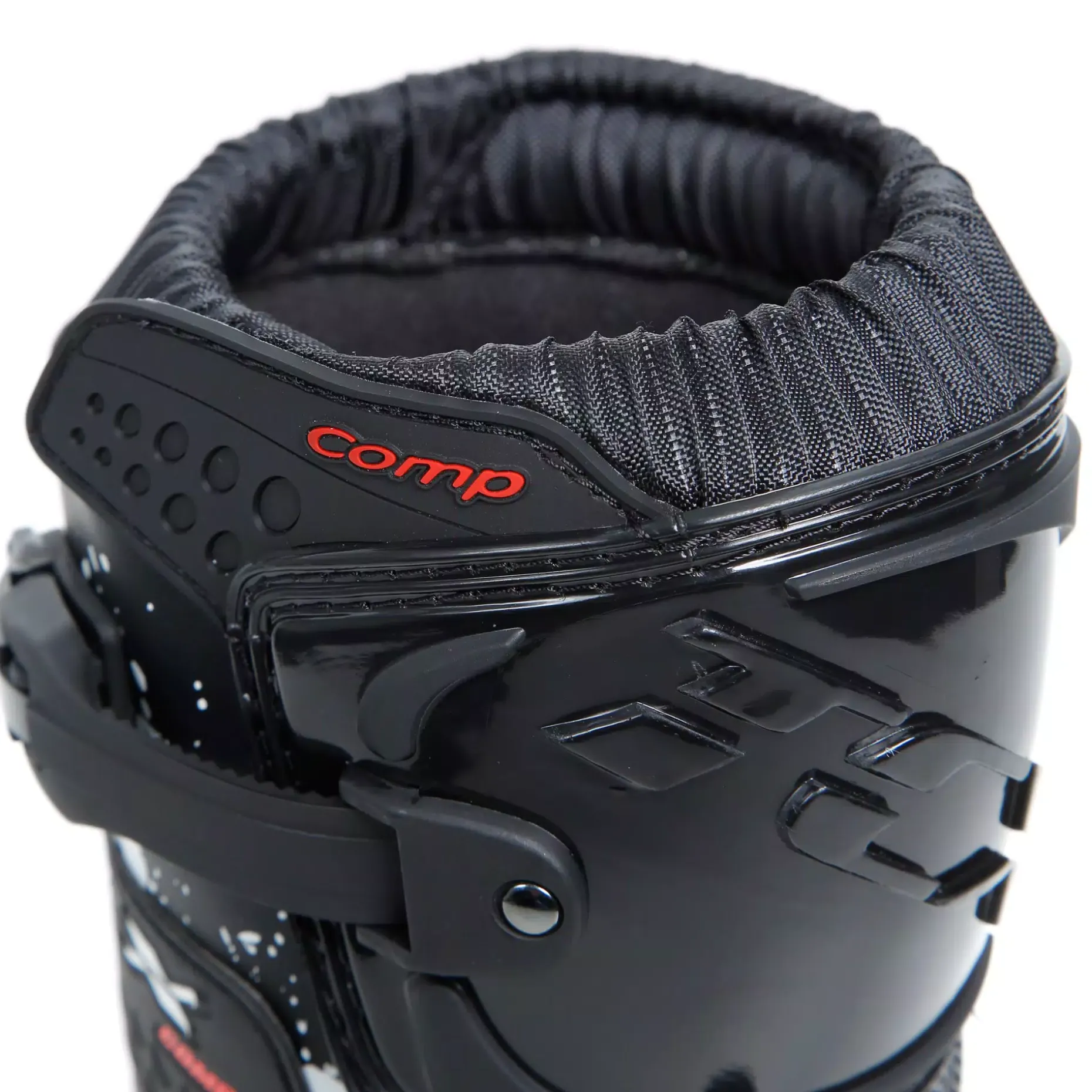 COMP KID STIVALI MOTO OFFROAD BAMBINO - NERO/NERO/BIANCO