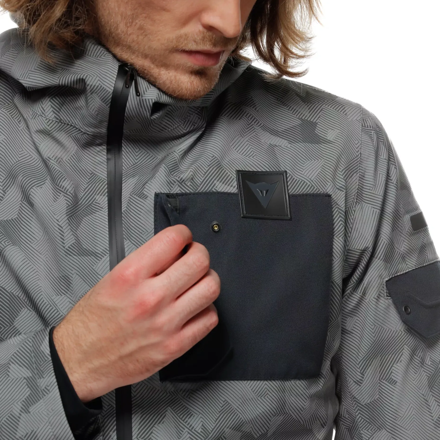 CORSO ABSØLUTESHELL™ PRO - GIACCA MOTO IMPERMEABILE UOMO