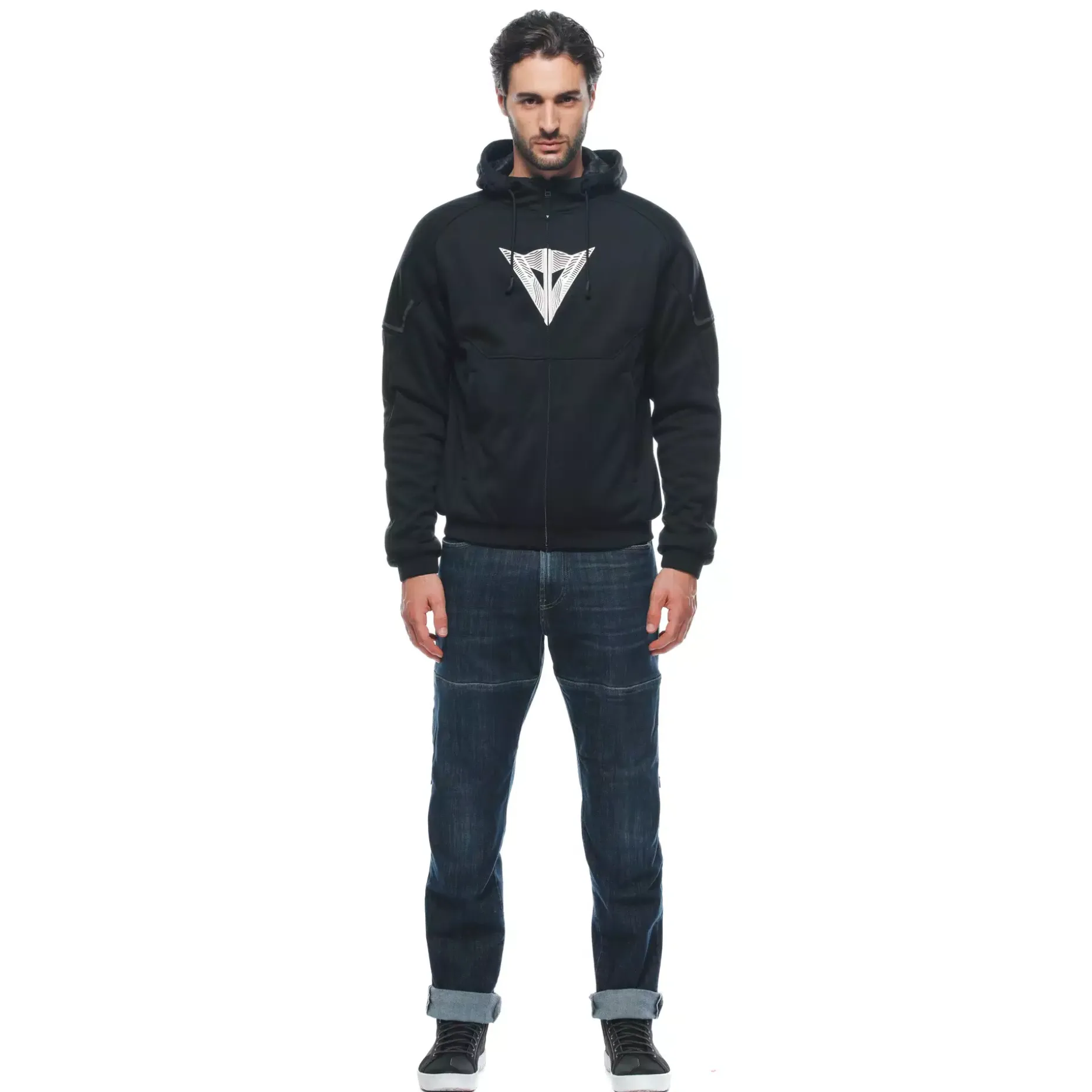 DAEMON-X SAFETY HOODIE - GIACCA MOTO IN TESSUTO UOMO
