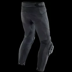 DELTA 4 - PANTALONI MOTO IN PELLE PERFORATA UOMO