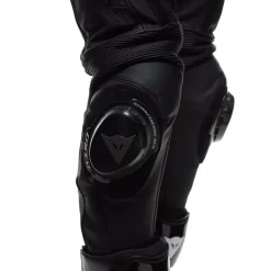 DELTA 4 - PANTALONI MOTO IN PELLE PERFORATA UOMO