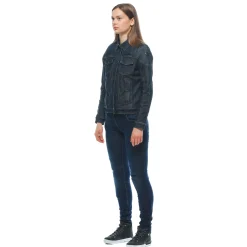 DENIM TEX - GIACCA MOTO IN TESSUTO DONNA