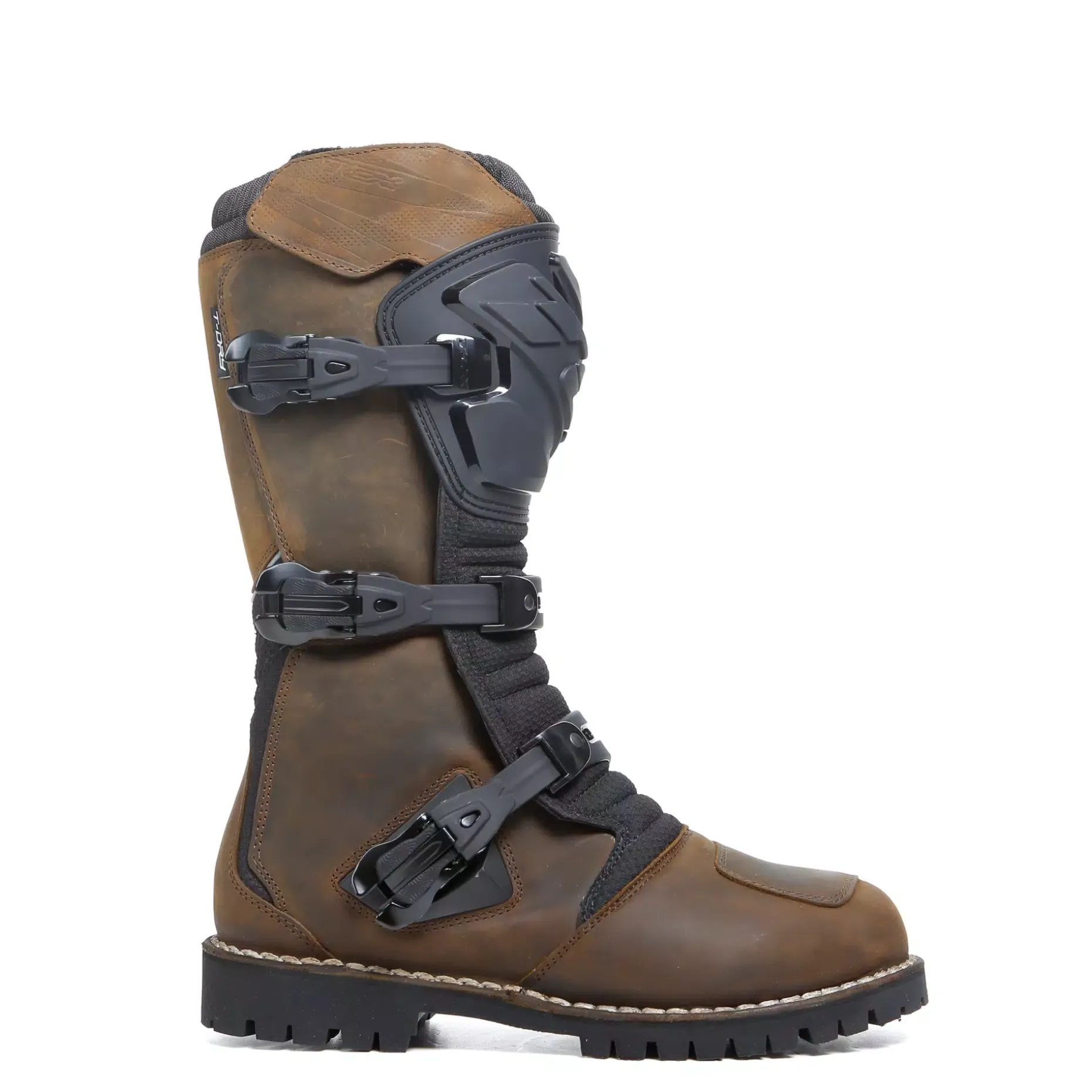 DRIFTER WP STIVALI MOTO TOURING IMPERMEABILI UOMO – MARRONE SCURO