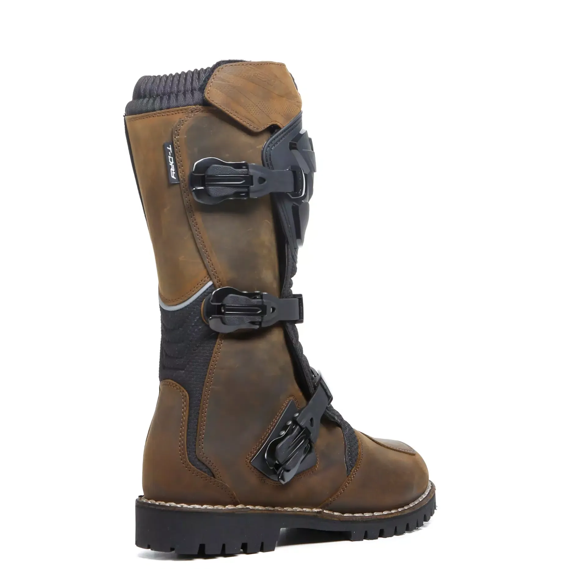 DRIFTER WP STIVALI MOTO TOURING IMPERMEABILI UOMO – MARRONE SCURO