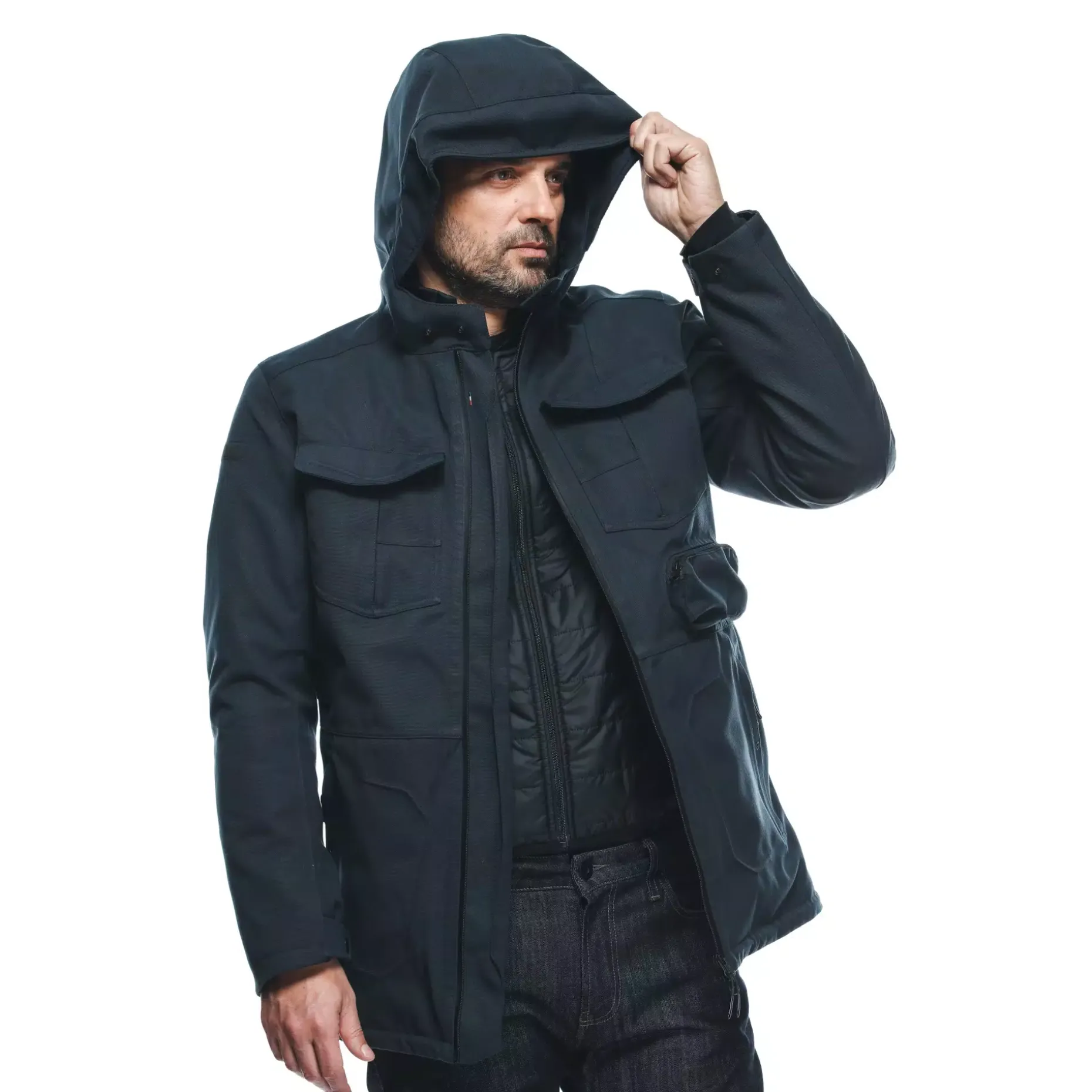 DUOMO ABSØLUTESHELL™ PRO - PARKA MOTO IMPERMEABILE UOMO