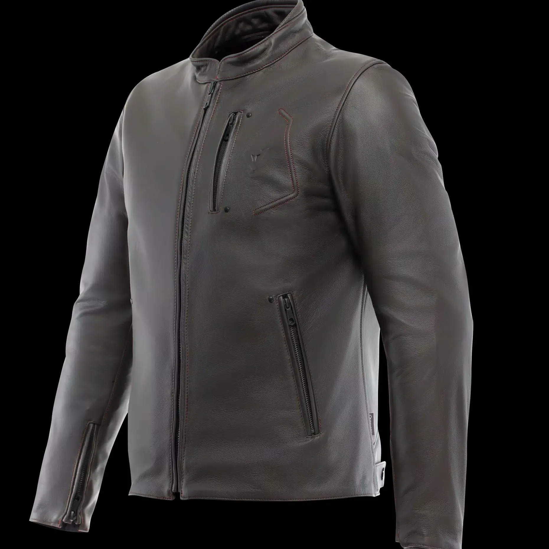 FULCRO - GIACCA MOTO IN PELLE UOMO
