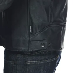 FULCRO - GIACCA MOTO IN PELLE UOMO