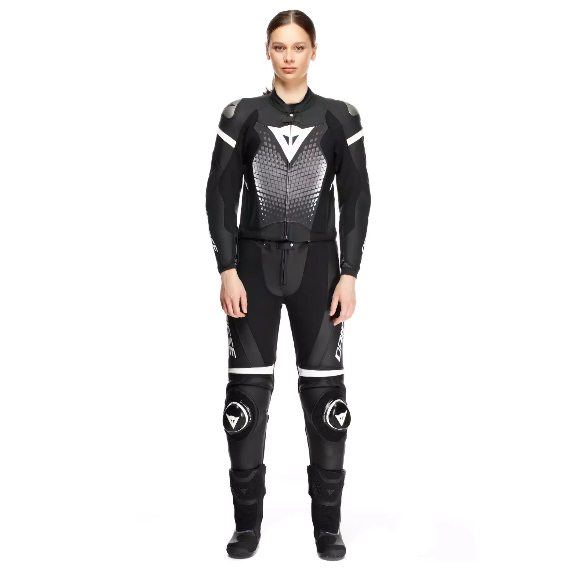 FULMINEA - TUTA MOTO IN PELLE DIVISIBILE DONNA - TAGLIA SHORT/TALL (S/T)