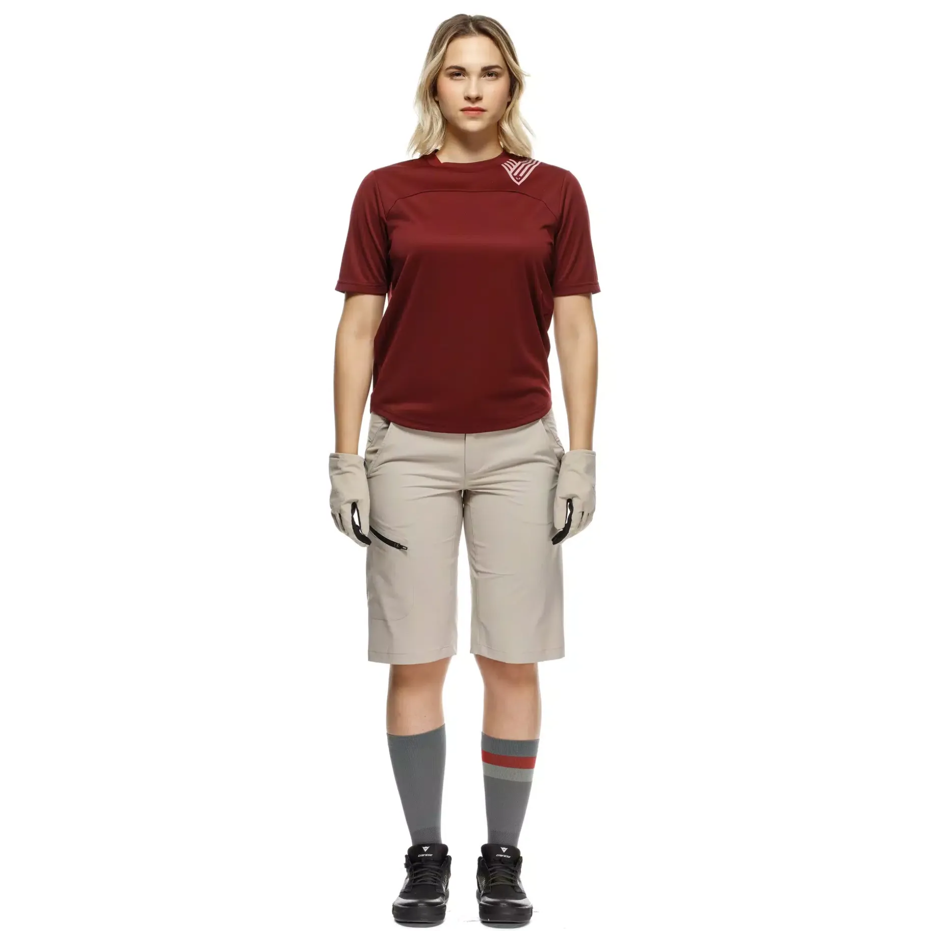 HG OMNIA JERSEY SS - MAGLIA BICI MANICHE CORTE DONNA