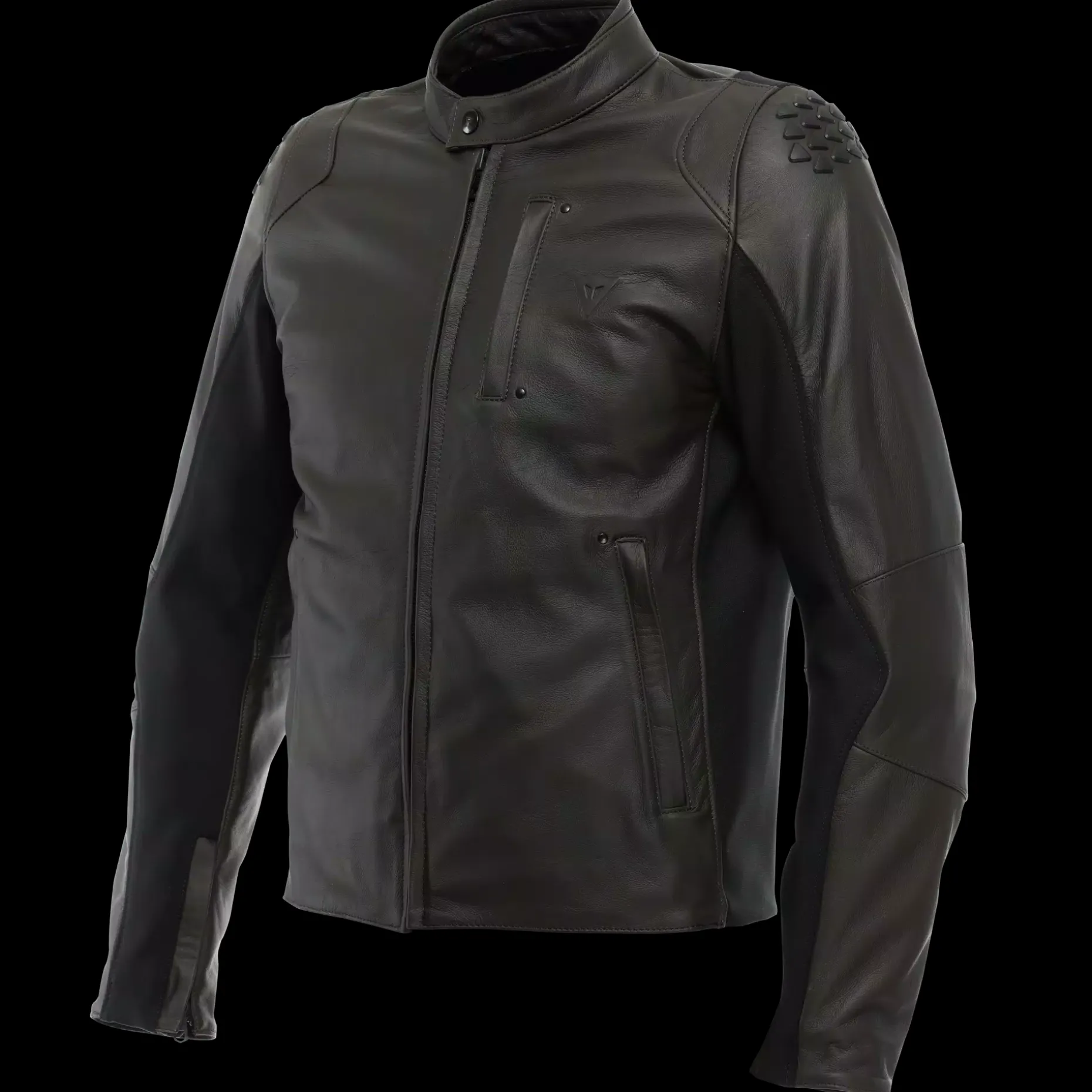 ISTRICE - GIACCA MOTO IN PELLE UOMO