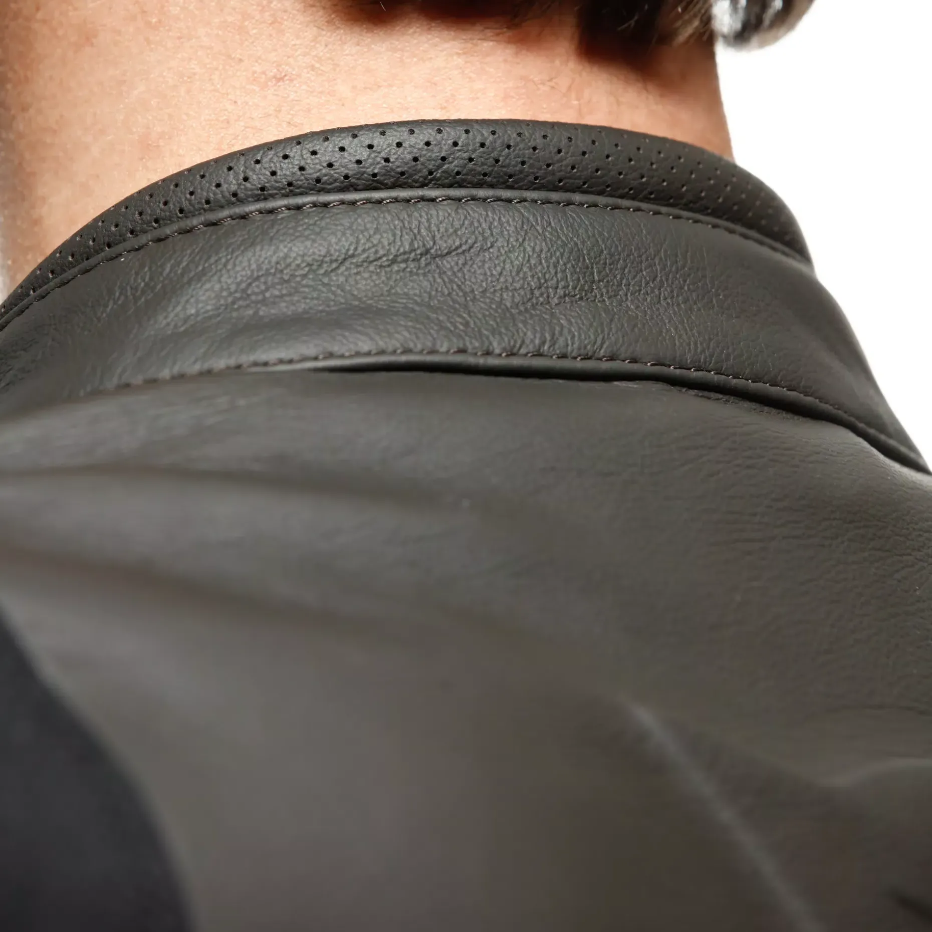 ISTRICE - GIACCA MOTO IN PELLE UOMO