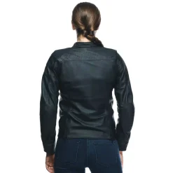 ITINERE - GIACCA MOTO IN PELLE DONNA