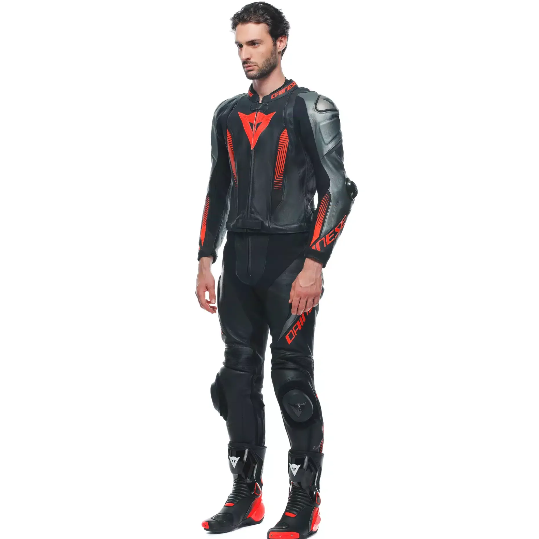 LAGUNA SECA 5 - TUTA MOTO DIVISIBILE IN PELLE UOMO
