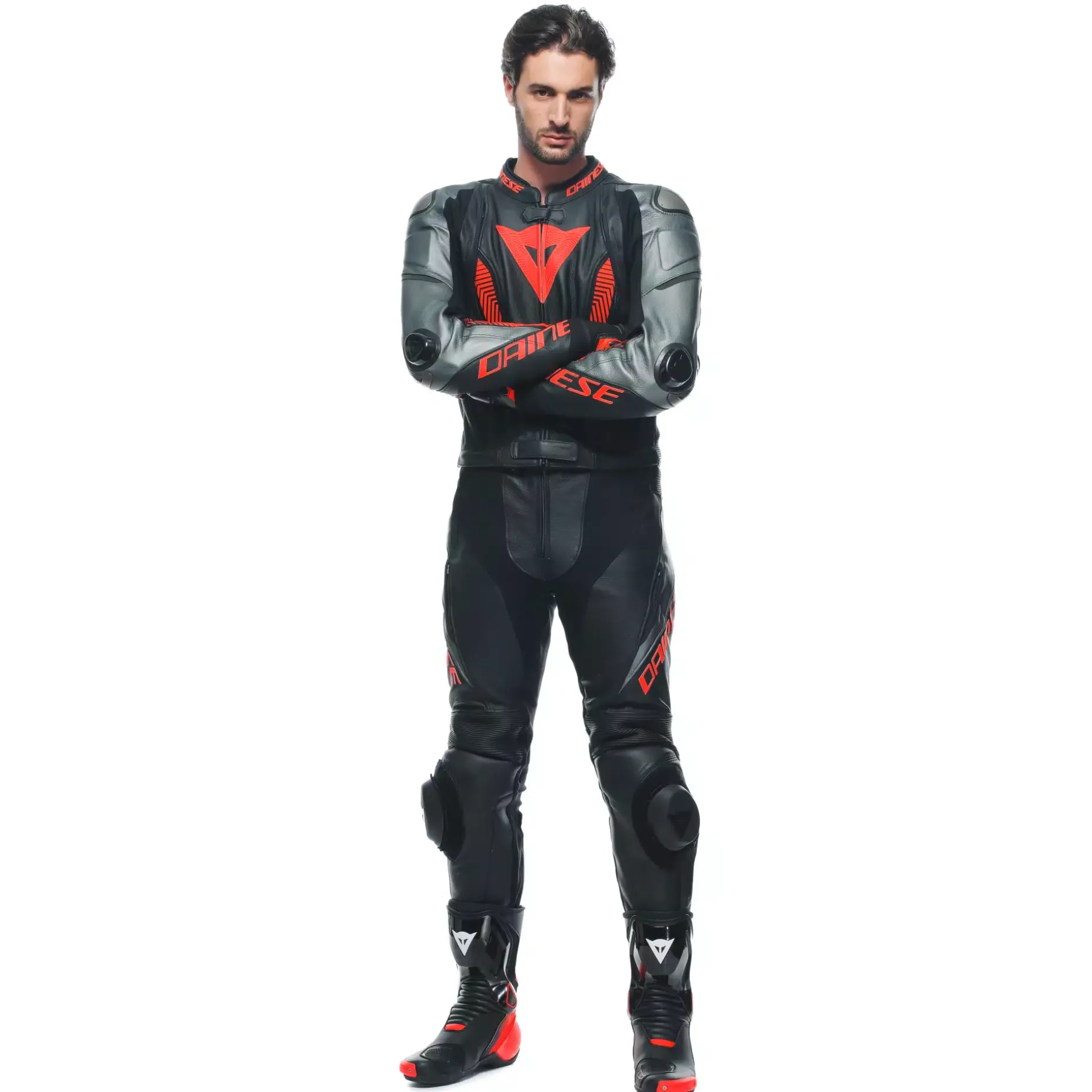 LAGUNA SECA 5 - TUTA MOTO DIVISIBILE IN PELLE UOMO