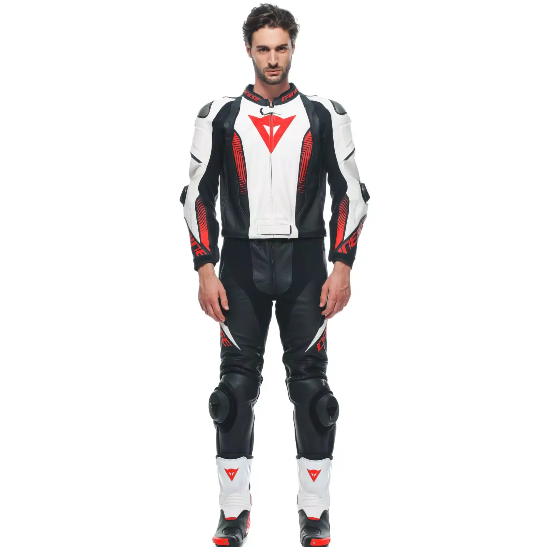 LAGUNA SECA 5 - TUTA MOTO DIVISIBILE IN PELLE UOMO