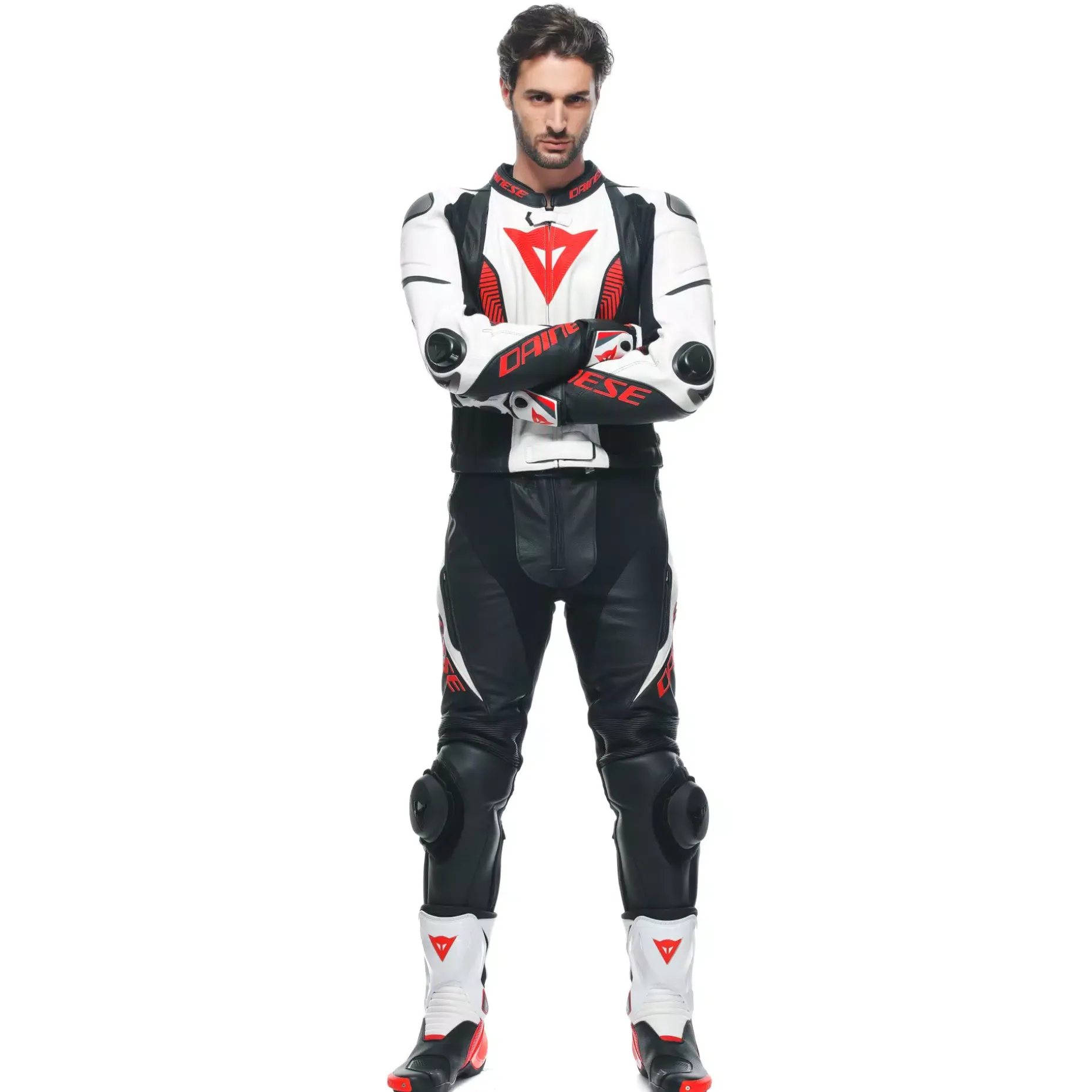LAGUNA SECA 5 - TUTA MOTO DIVISIBILE IN PELLE UOMO