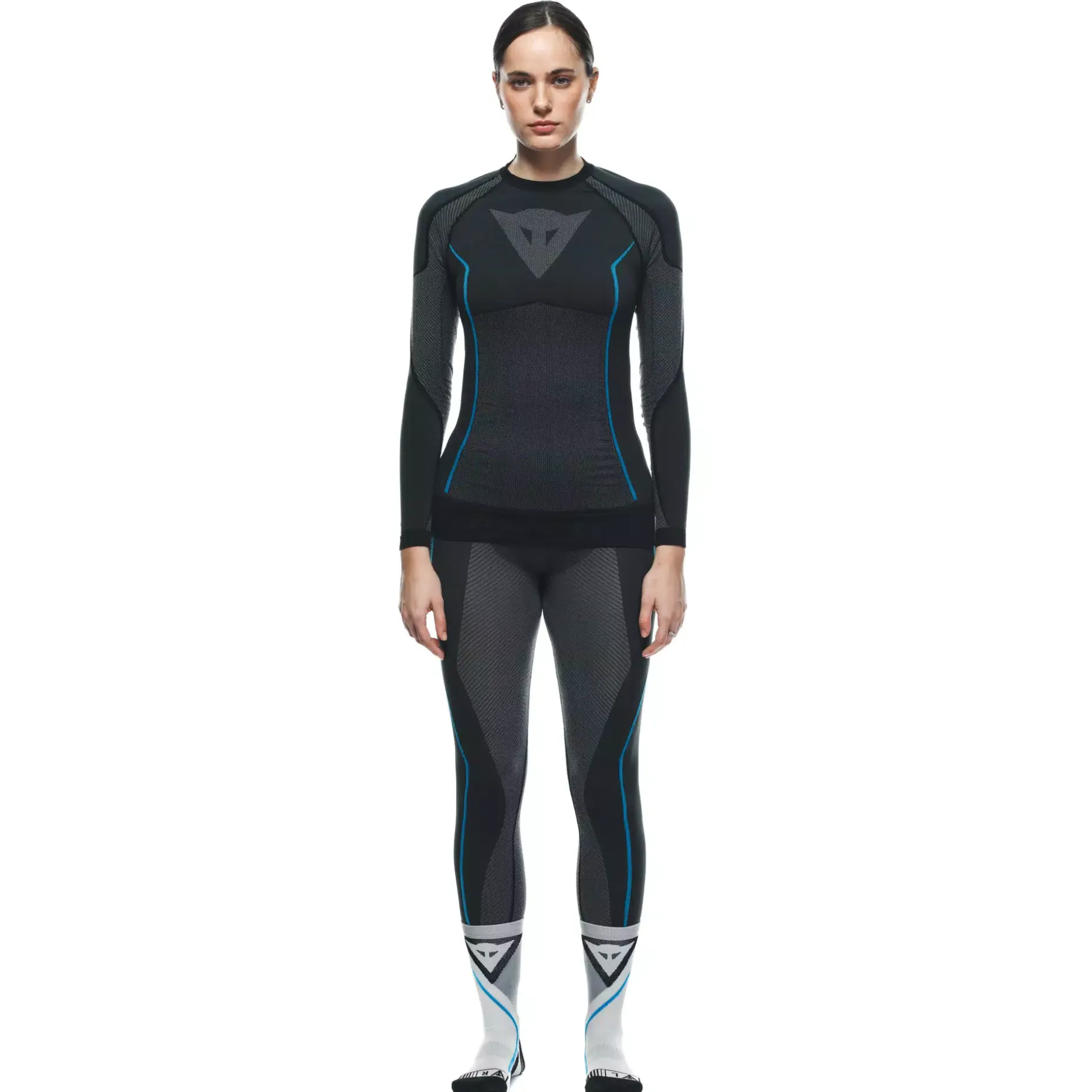 MAGLIA TECNICA MOTO MANICHE LUNGHE DONNA