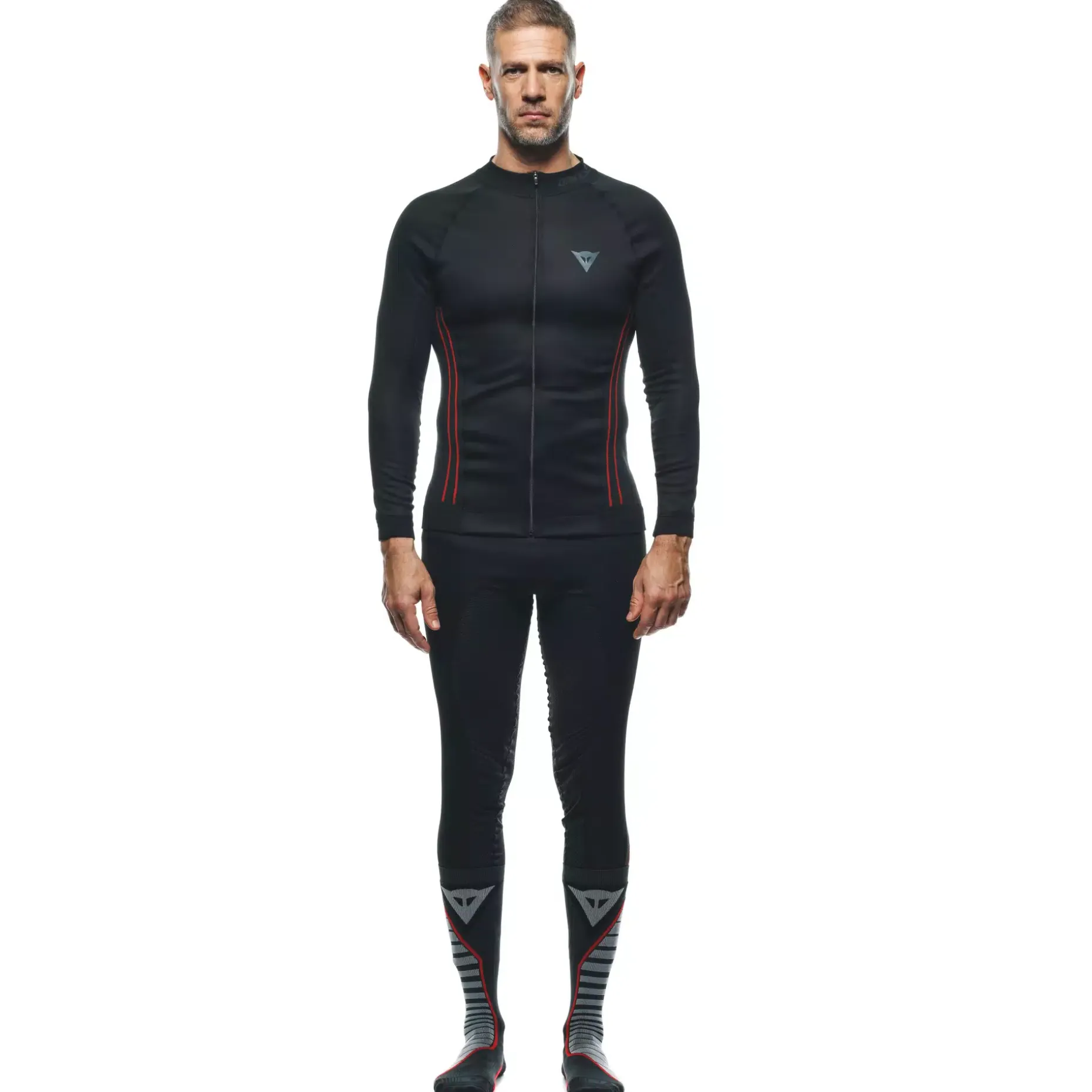 MAGLIA TERMICA MOTO ANTIVENTO MANICHE LUNGHE UOMO