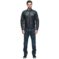 MIKE 3 - GIACCA MOTO IN PELLE UOMO