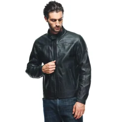 MIKE 3 - GIACCA MOTO IN PELLE UOMO