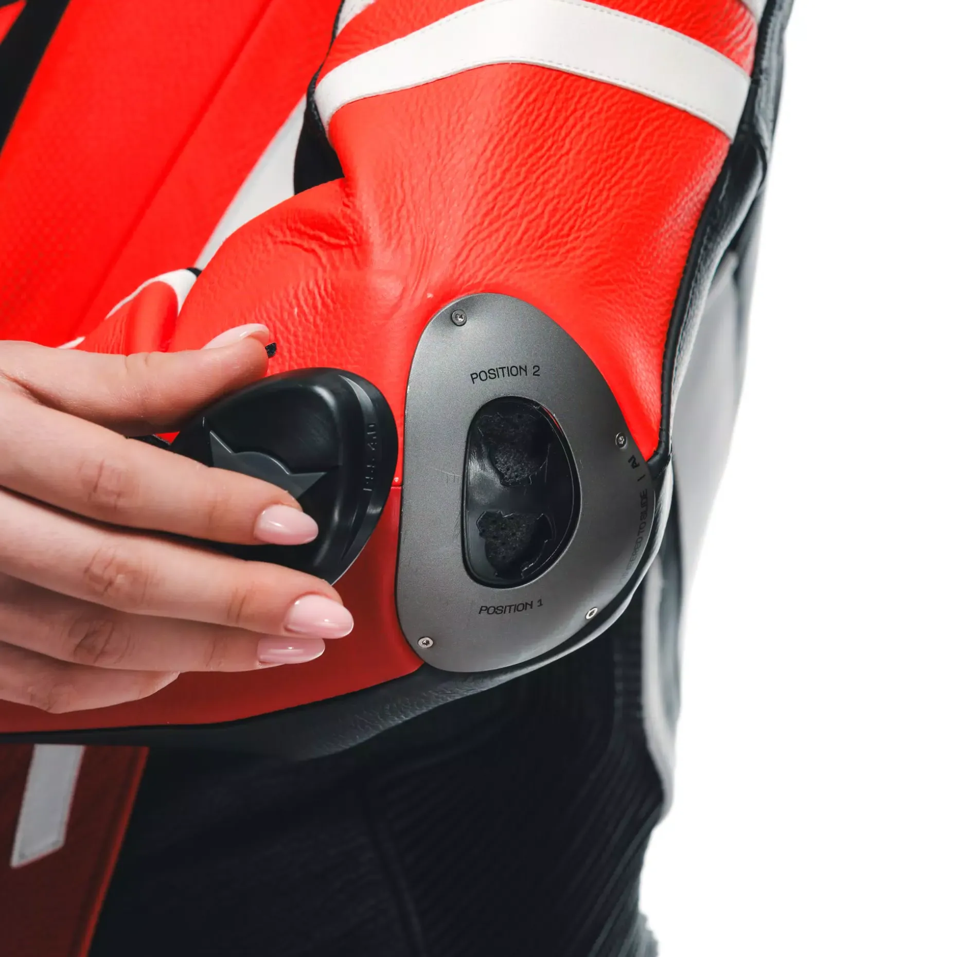 MISANO 3 D-AIR® - TUTA MOTO INTERA IN PELLE PERFORATA DONNA