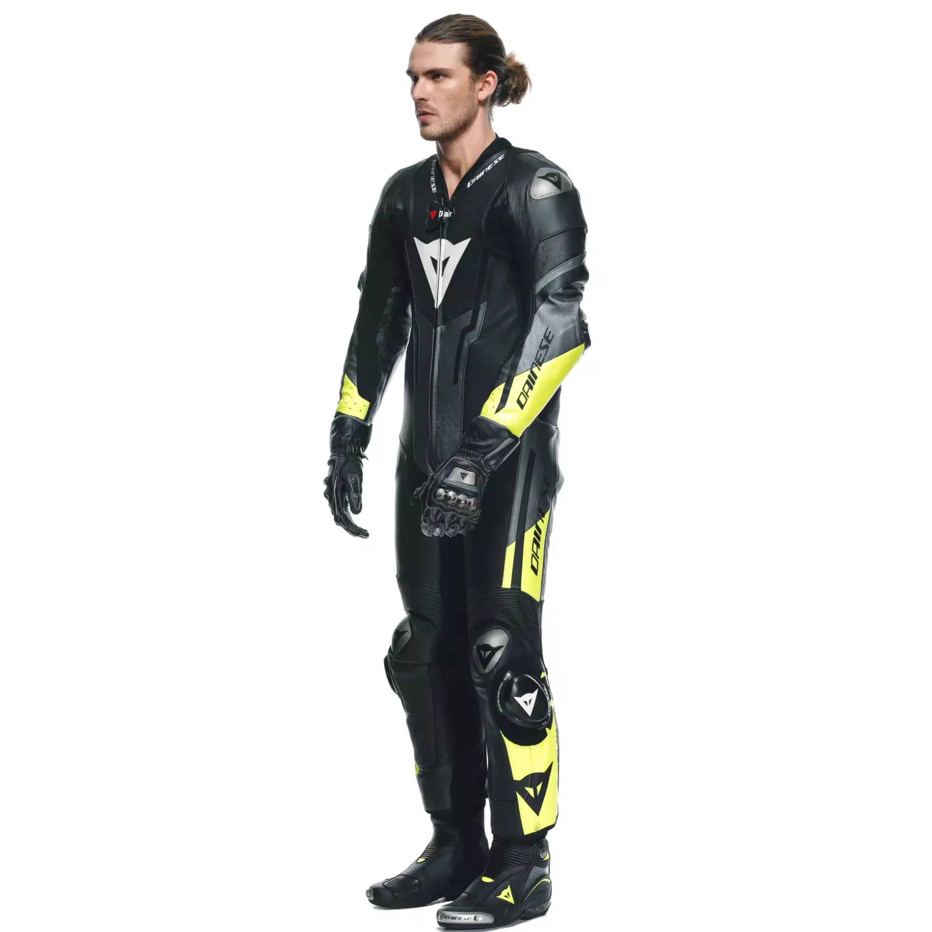 MISANO 3 D-AIR® - TUTA MOTO INTERA IN PELLE PERFORATA UOMO