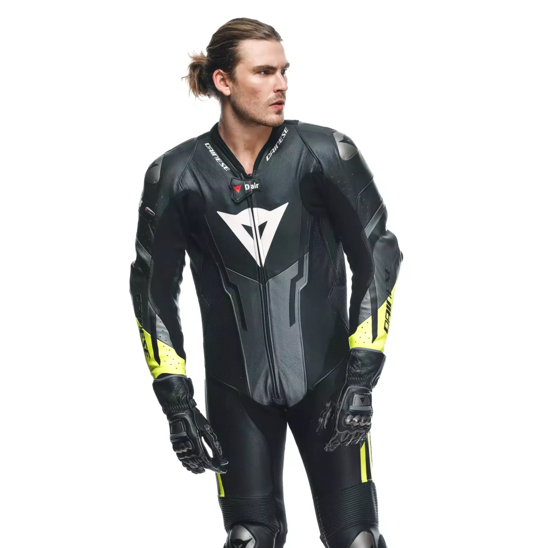 MISANO 3 D-AIR® - TUTA MOTO INTERA IN PELLE PERFORATA UOMO