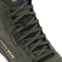 MOOD 2 GORE-TEX® SNEAKER MOTO IMPERMEABILI UOMO - VERDE/NERO/GIALLO