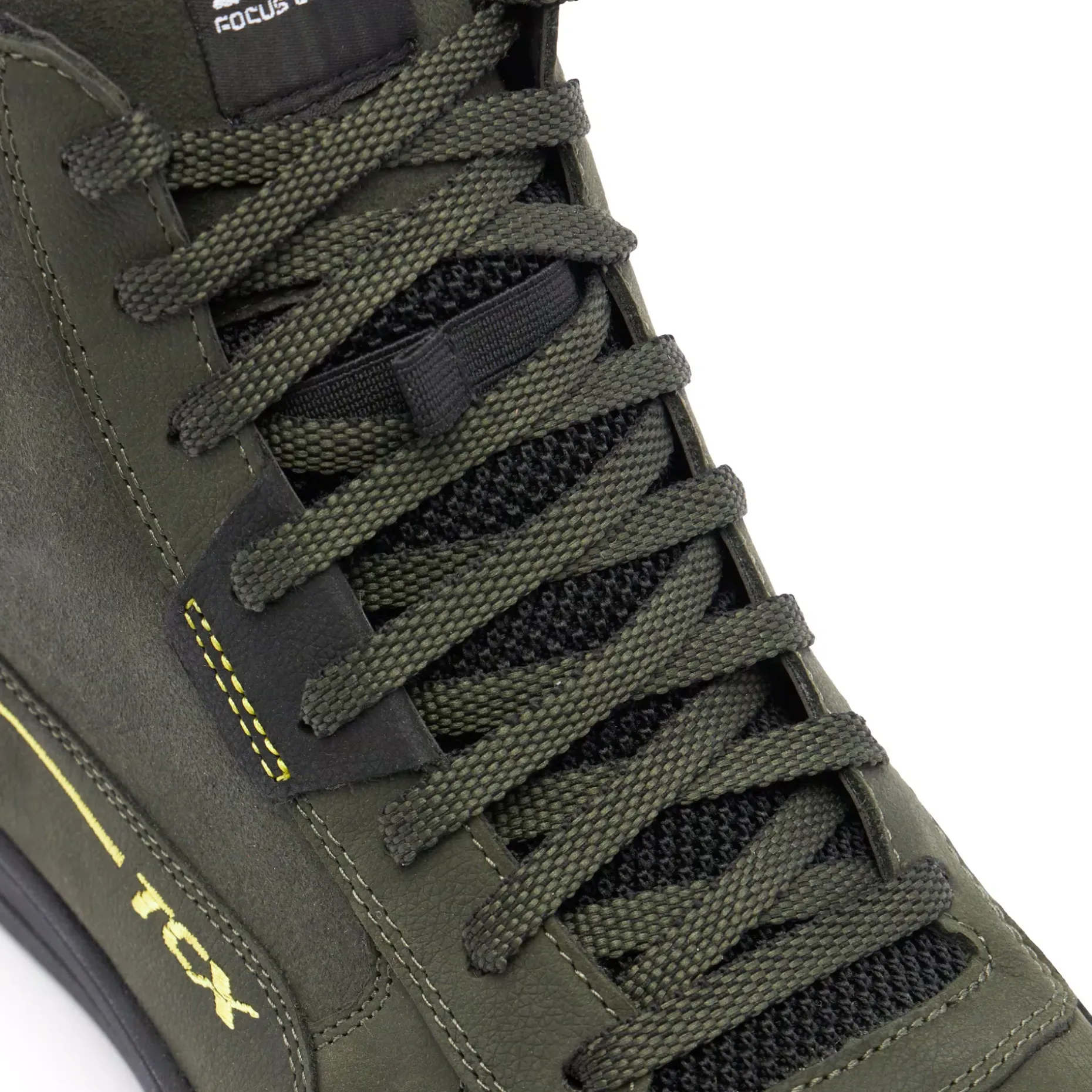MOOD 2 GORE-TEX® SNEAKER MOTO IMPERMEABILI UOMO - VERDE/NERO/GIALLO